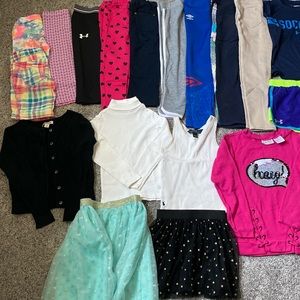 Girl’s assorted clothes 21 pieces